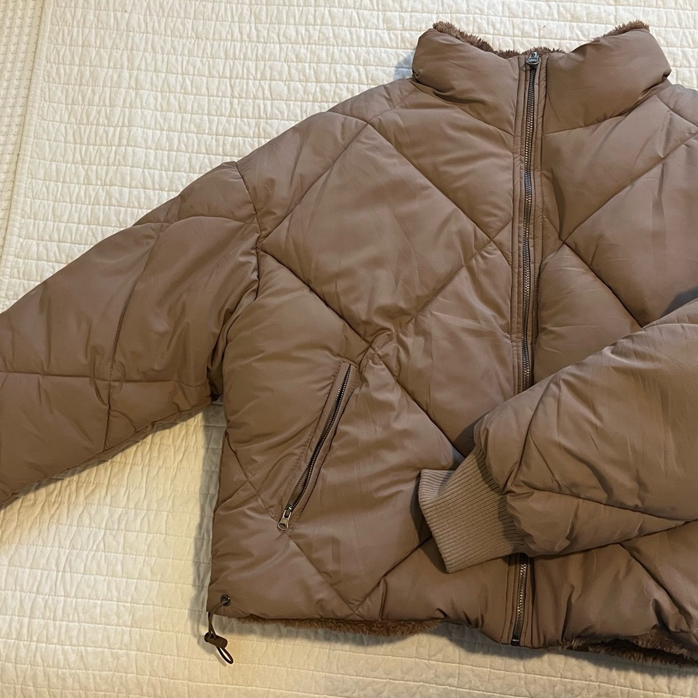 American Threads Reversible Puffer Jacket - image 1